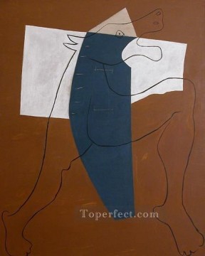 Minotauro corriendo 1928 Pablo Picasso Pinturas al óleo